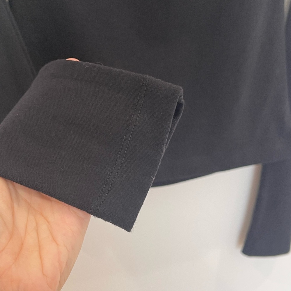 Agolde Black Off-Shoulder Top - Picture 4 of 8